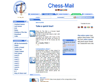 Tablet Screenshot of chess-mail.com